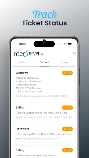 InterServer Mobile screenshot 5
