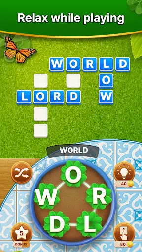 Word Garden : Crosswords screenshot 1