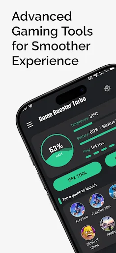 Game Booster GFX - No Lag screenshot 1