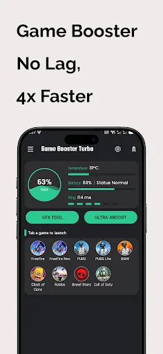 Game Booster GFX - No Lag screenshot 5