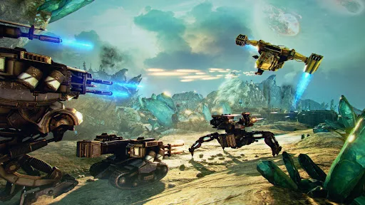 Red Siren: Robot and Mecha War screenshot 1
