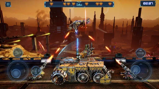 Red Siren: Robot and Mecha War screenshot 2