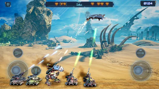 Red Siren: Robot and Mecha War screenshot 3