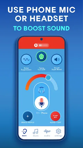 Hearing Aid APP:PETRALEX 4 EAR screenshot 2