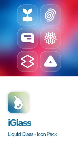 iGlass OS 26 Icon Pack screenshot 5