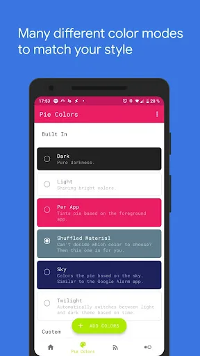 Pie Controls Gestures screenshot 2