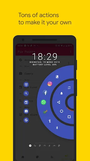 Pie Controls Gestures screenshot 3