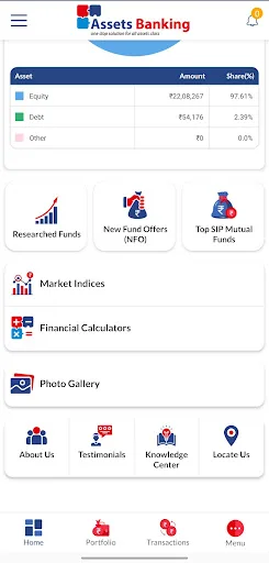 Assets Banking screenshot 2