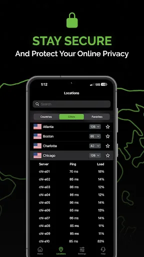 IPVanish: VPN Location Changer screenshot 3