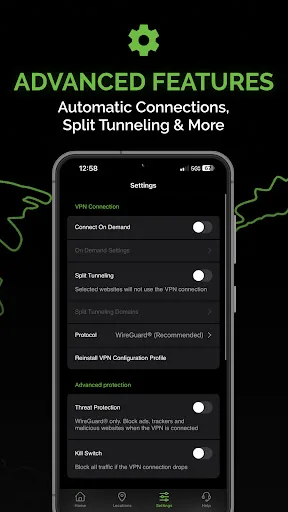 IPVanish: VPN Location Changer screenshot 4