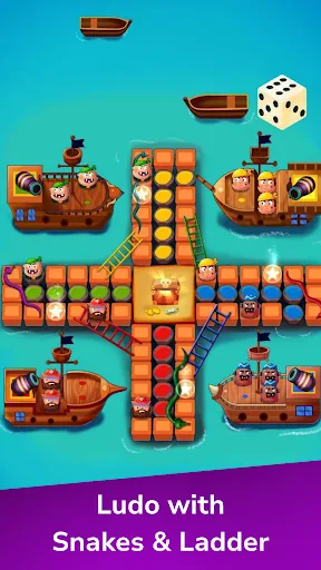 Ludo & Snakes and Ladders Game screenshot 2