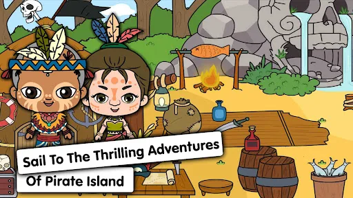 My Pirate Town: Treasure Games screenshot 1