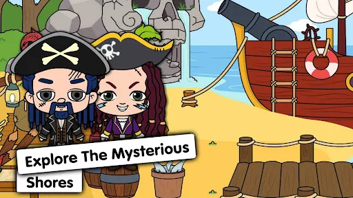 My Pirate Town: Treasure Games screenshot 2