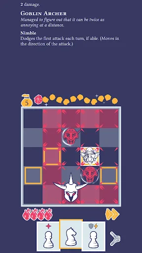 Pawnbarian: a Puzzle Roguelike screenshot 5