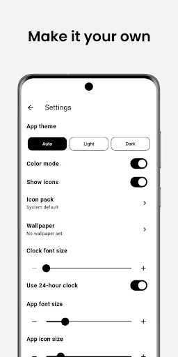 Think Minimal Launcher screenshot 5