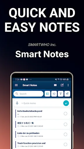 Smart Notes screenshot 1