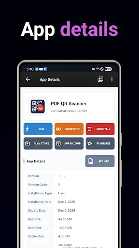 App Manager - Secure & Cleaner screenshot 3