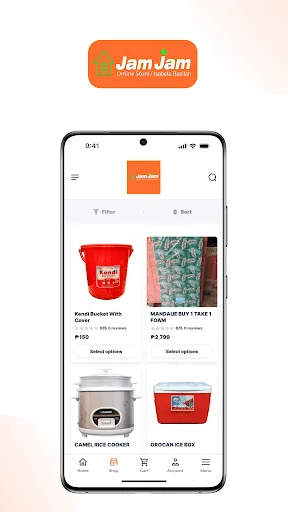 Jam jam store screenshot 1