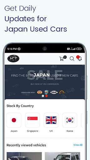 JCT - Japan Used Cars screenshot 5