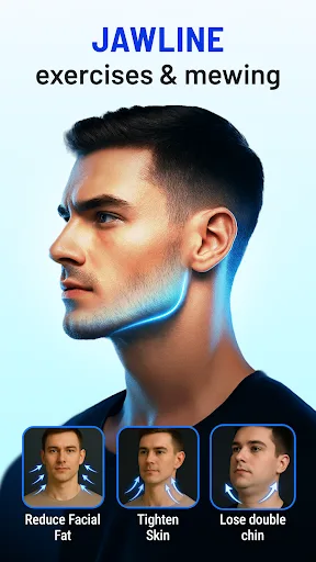 Jawline Exercises & Face Yoga screenshot 1
