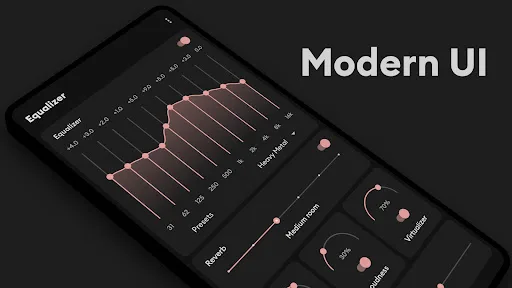 Flat Equalizer - Bass Booster screenshot 1