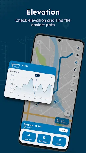 Draw Route On Map & Navigation screenshot 3