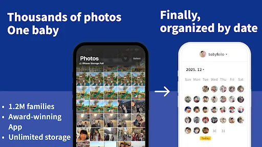 Babyfolio - Family album screenshot 1
