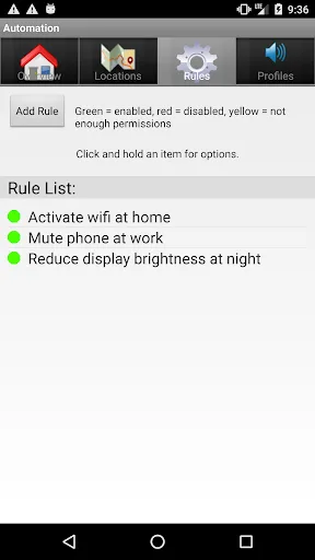 Automation screenshot 3