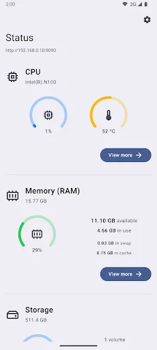 Server Status - Server monitor screenshot 1
