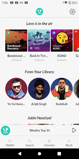 JioSaavn screenshot 1