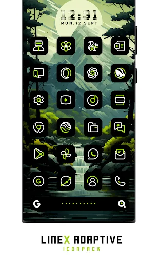 LineX Adaptive IconPack screenshot 1