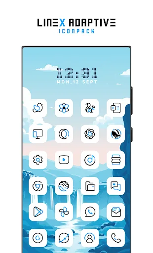 LineX Adaptive IconPack screenshot 2