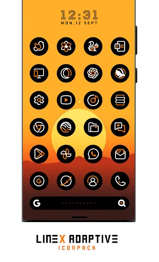 LineX Adaptive IconPack screenshot 3