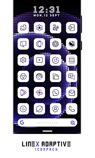 LineX Adaptive IconPack screenshot 5