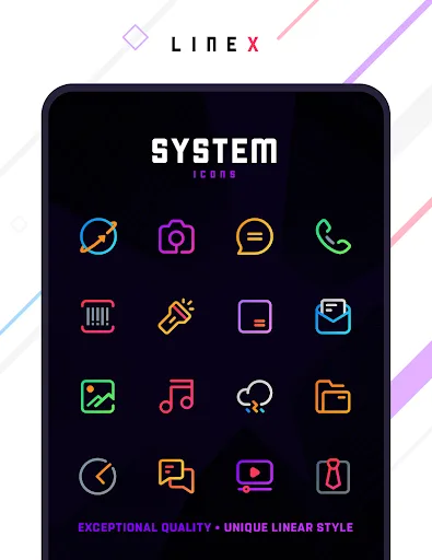 LineX Icon Pack screenshot 2