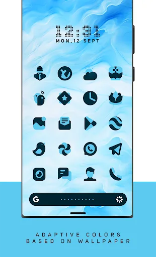 LuX : Adaptive Icon pack screenshot 1