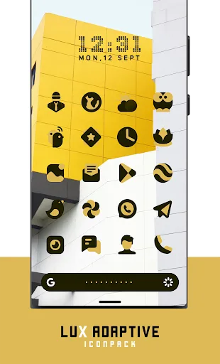 LuX : Adaptive Icon pack screenshot 2