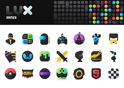 LuX IconPack screenshot 3