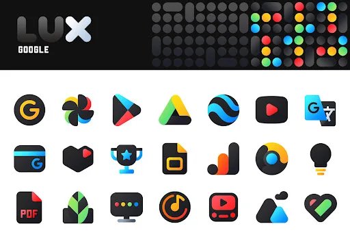 LuX IconPack screenshot 4