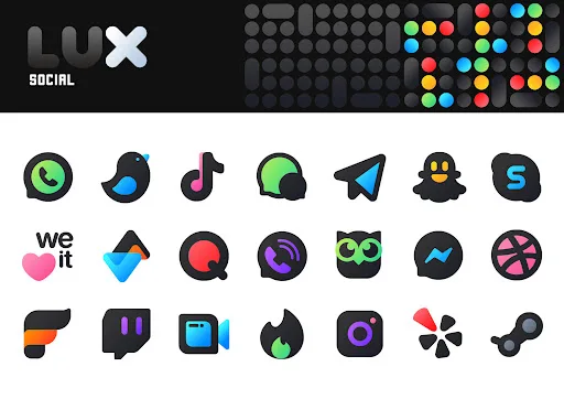 LuX IconPack screenshot 5