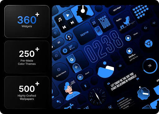 Glass Widgets Pro screenshot 2