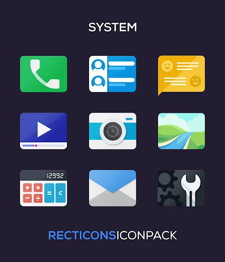 Recticons - Icon Pack screenshot 1