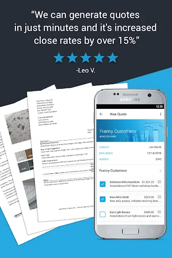 Invoice Maker & Estimating App screenshot 1