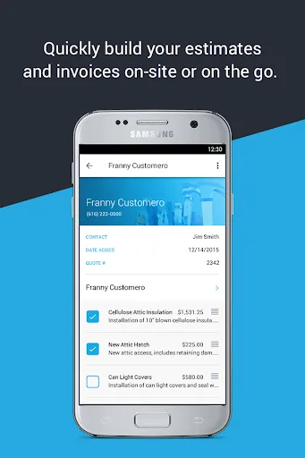 Invoice Maker & Estimating App screenshot 2
