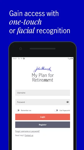 John Hancock Retirement screenshot 2