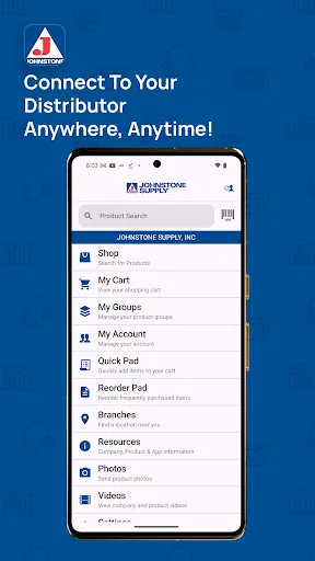Johnstone Supply OE Touch screenshot 1