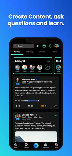 Entre: Professional Network screenshot 1