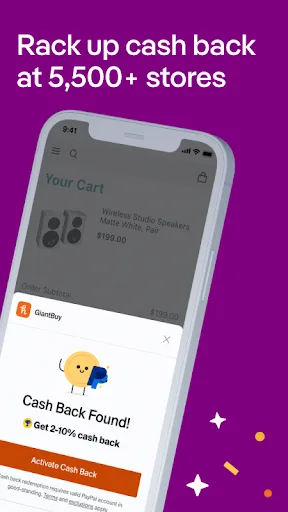 PayPal Honey: Coupons, Rewards screenshot 3