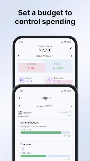 Finadyx: Expense & Budget screenshot 2