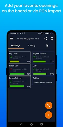 Chess Reps screenshot 1